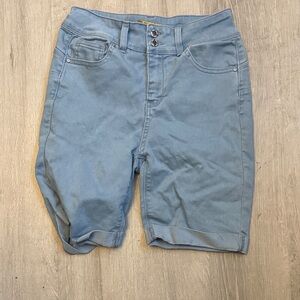 Wax Jean Light Blue Jean Shorts